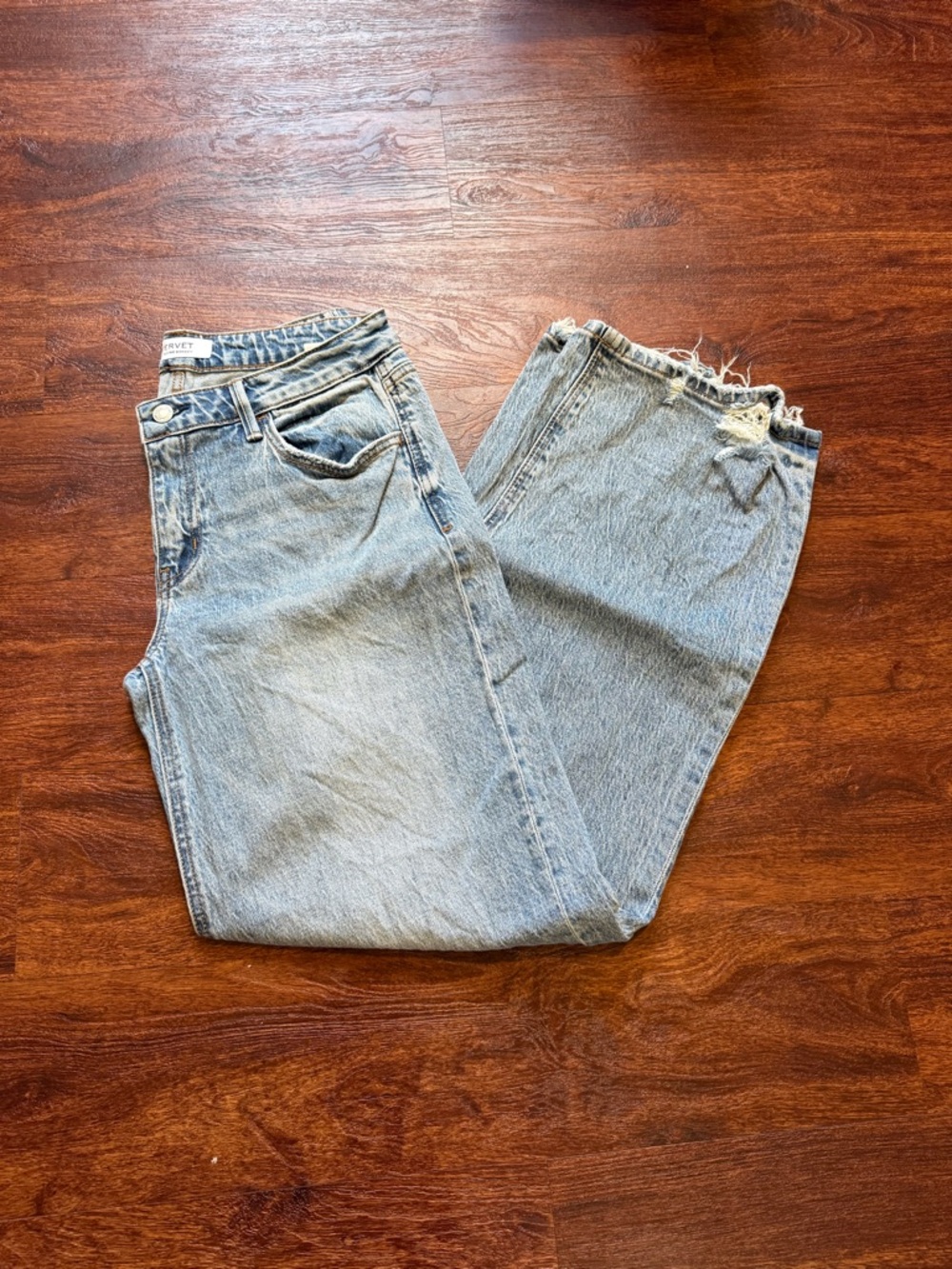 Vervet Kris Baggy Low Rise Jeans